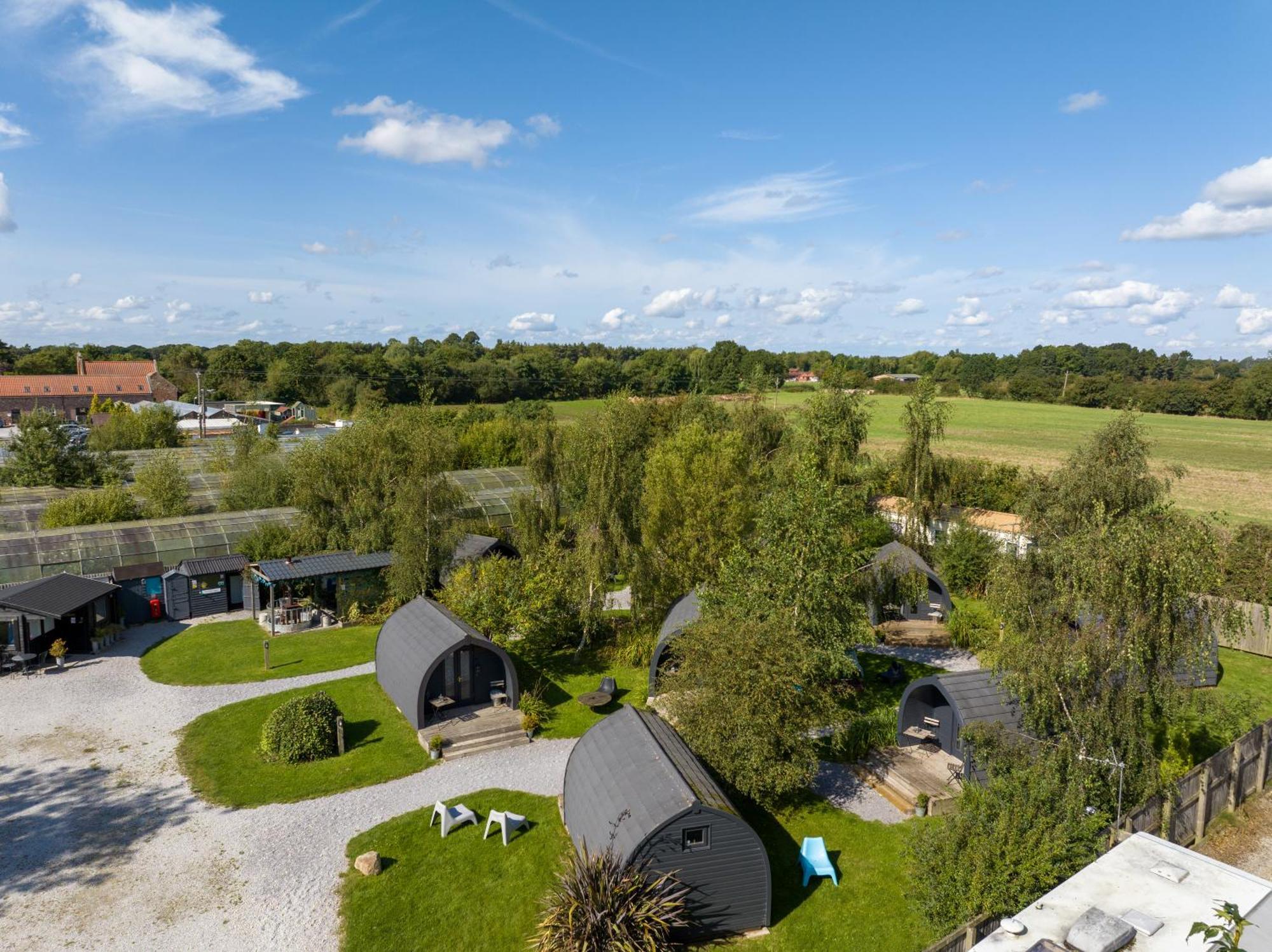 The Little Hide - Adult Only Camping Pods Wigginton  Eksteriør billede