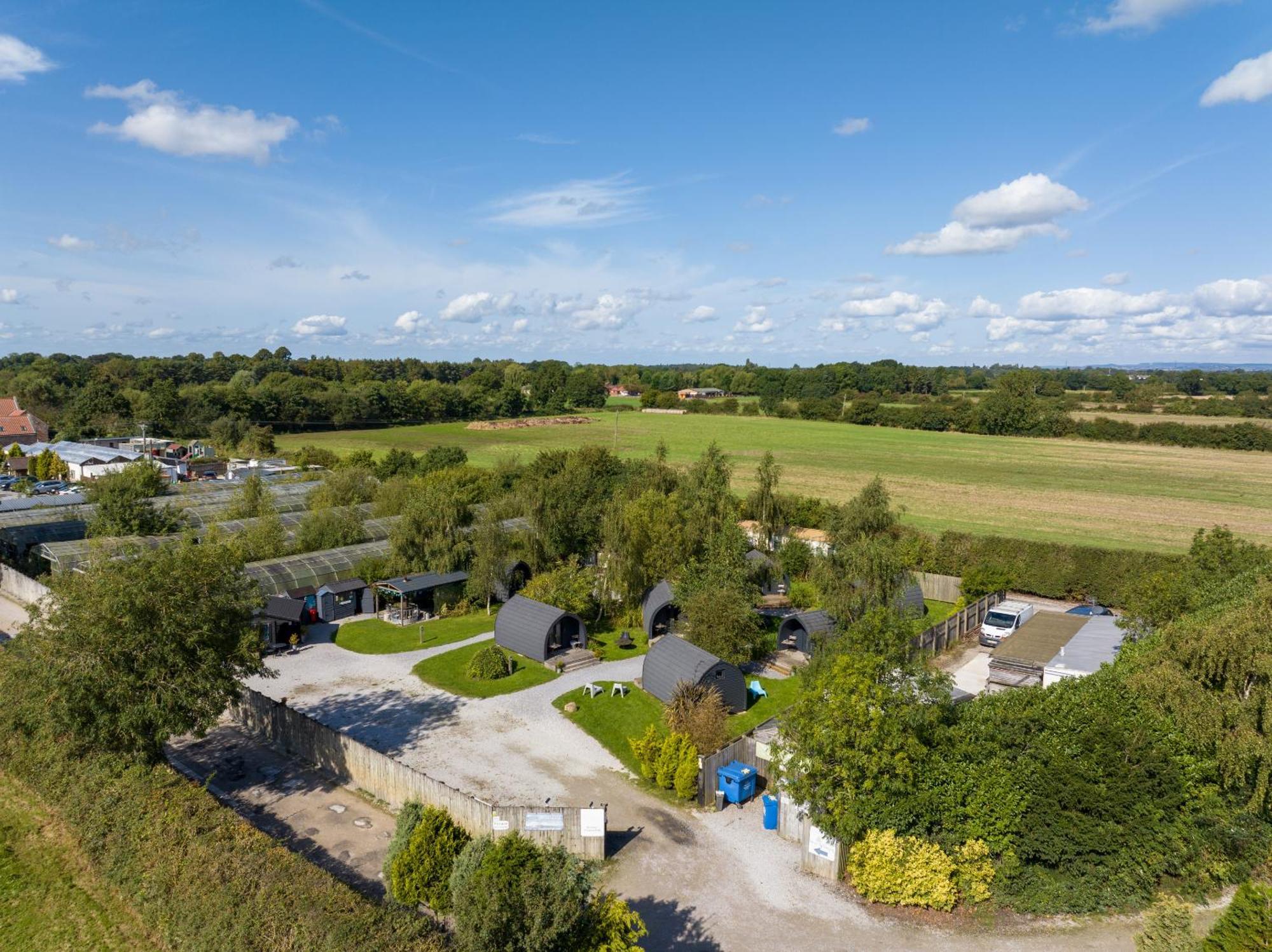 The Little Hide - Adult Only Camping Pods Wigginton  Eksteriør billede